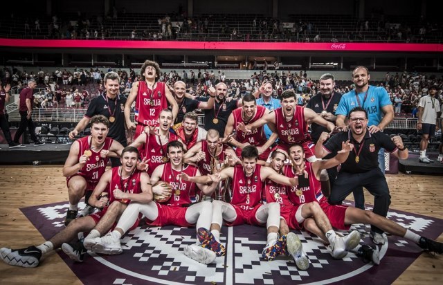 Serbian under 18 basketball team become European champions