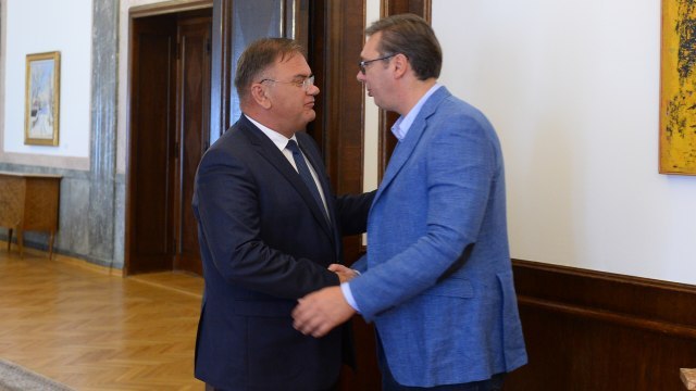 Vucic meets with member of Bosnia presidency
