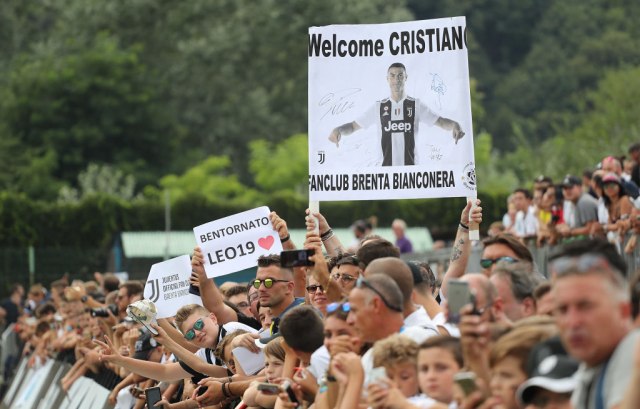 Euforija u Torinu: Ronaldo, donesi nam Ligu šampiona! FOTO/VIDEO