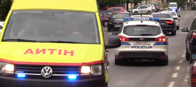 Prevrnuo se kombi s izbeglicama kod Preševa, 4 povređenih