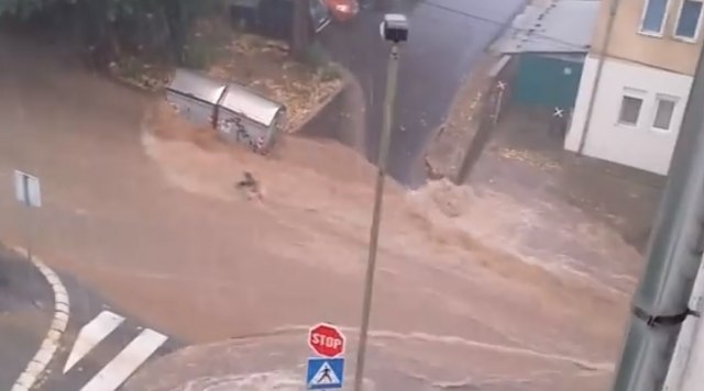 Massive rainstorm hits Belgrade/VIDEOS