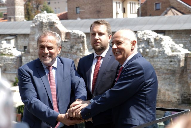 Mayors of Belgrade, Zagreb, and Sarajevo hold first meeting