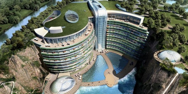 Šangajska "zemlja èuda" - hotel sa 16 spratova ispod zemlje VIDEO