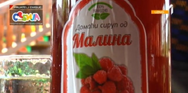 Kome smeta srpski sok od maline na æirilici? VIDEO