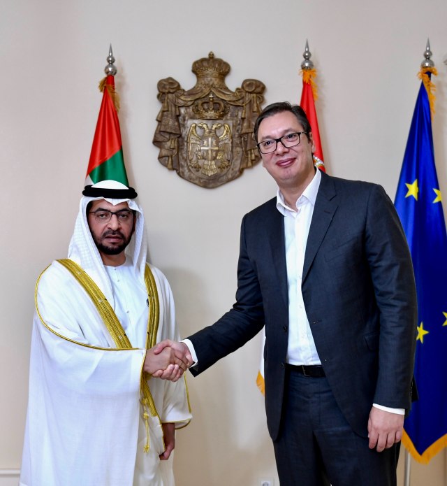 Potpredsednik UAE Vučiću: Veliko interesovanje za ulaganje u...