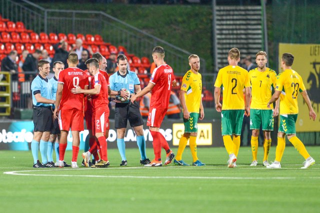 Selektor Litvanije: Ravnopravno smo se borili protiv fudbalskih zvezda