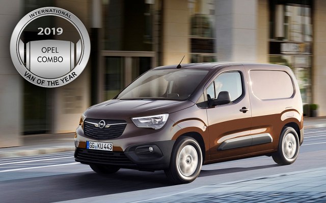 Opel Combo izabran za "Van godine"