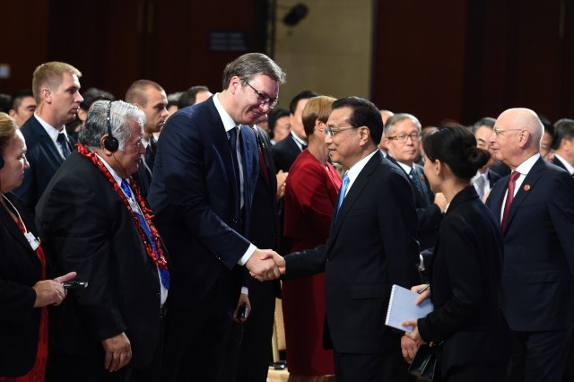 Chinese PM welcomes Vucic speaking Serbian /VIDEO
