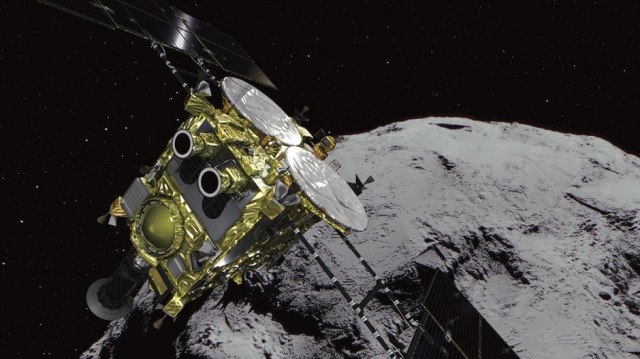 Japanske sonde došle do asteroida VIDEO