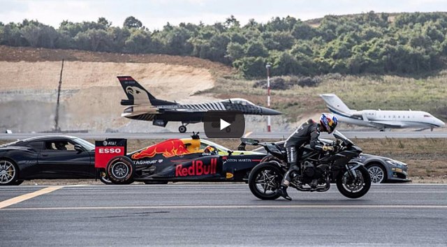 Formula 1, Tesla, supermotocikl, lovac F-16... Ko je najbrži? VIDEO