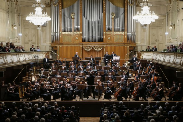 Ovacije nakon prvog koncerta Beogradske filharmonije u Gracu