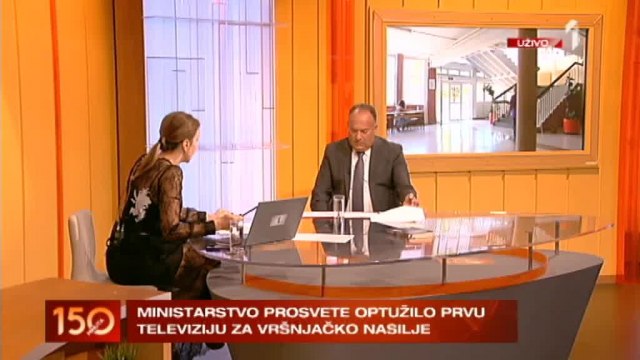 Burno gostovanje ministra Šarèeviæa na Prvoj TV VIDEO