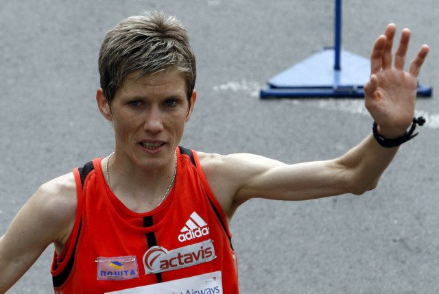 Olivera Jevtić na Beogradskom polumaratonu