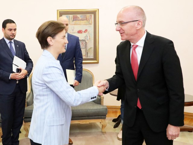 PM receives Germany's new ambassador to Serbia