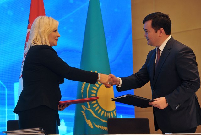 Serbia and Kazakhstan sign bilateral agreements