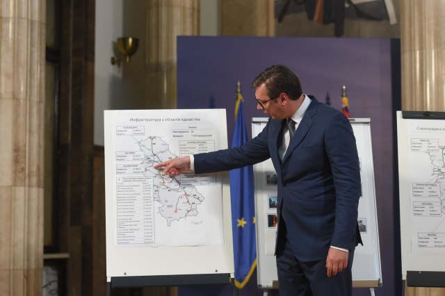 Vučić najavio tri velika projekta u Srbiji