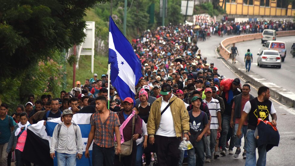 Migrantski karavan: Meksiko šalje policiju na južnu granicu