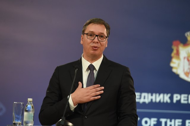 Vucic talks about 