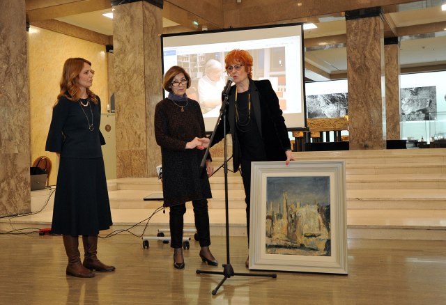 Slika "Ruševine Zadra" postala deo riznice Narodnog muzeja