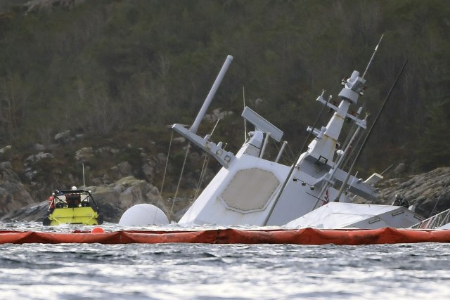 Norvešku fregatu "potopila" Rusija
