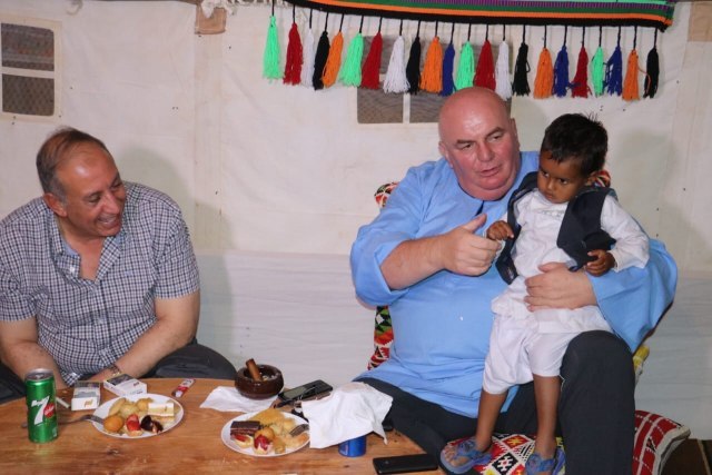 Serbian politician visits Bedouin village, dances with hosts