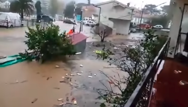 Potop u CG i Hrvatskoj: Voda na putevima, u školama VIDEO