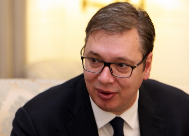 Vucic satisfied with Macron's letter