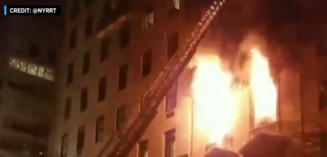 U plamenu zgrada misije Srbije u UN VIDEO