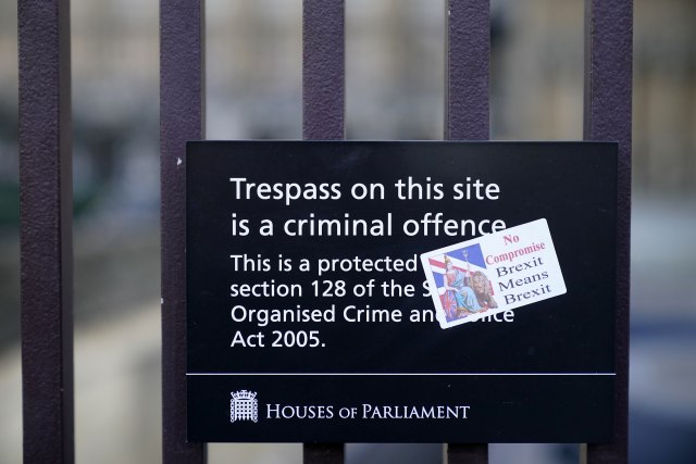 Uhapšen muškarac na prostoru britanskog parlamenta