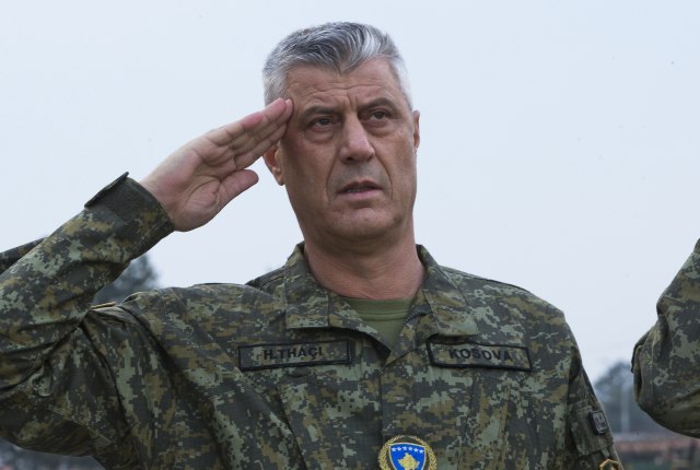 "D-Day" for Kosovo "army": Thaci in uniform, Vucic in south