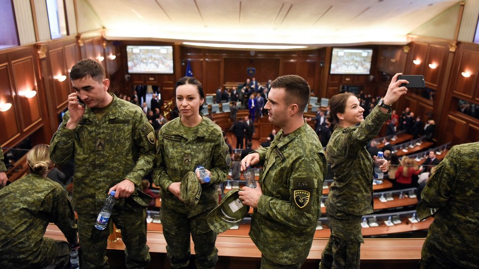 Skupština Kosova: Poèinje transformacija Bezbednosnih snaga Kosova