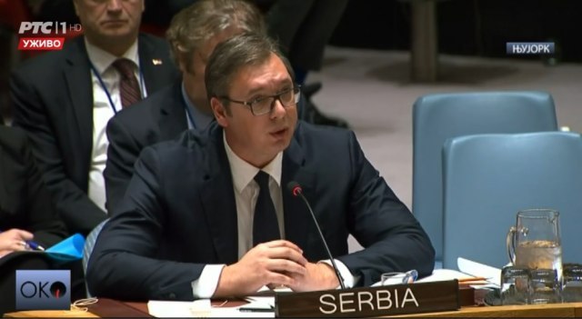 We've shown them what they've created - Serbian president
