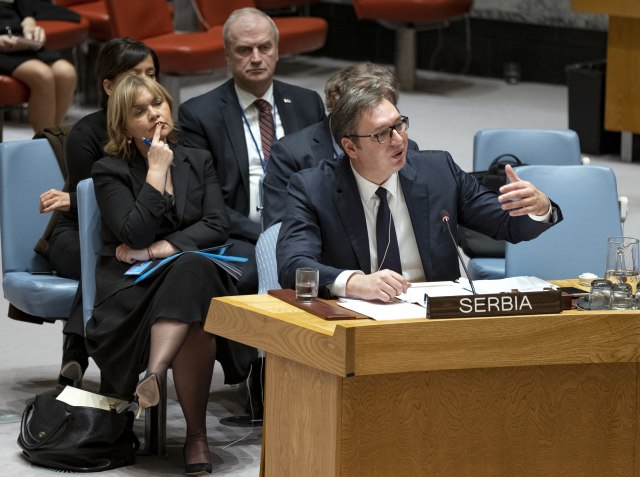Vučić o sednici SB UN: Pokazali smo im šta su stvorili