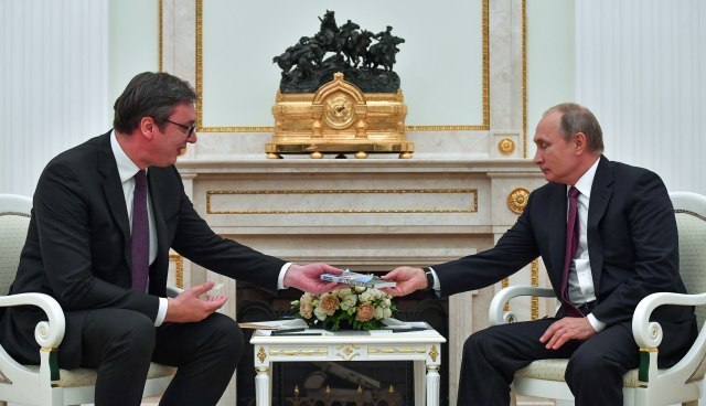 Vucic, Putin to talk pipeline, arms, Serbian exports, Kosovo