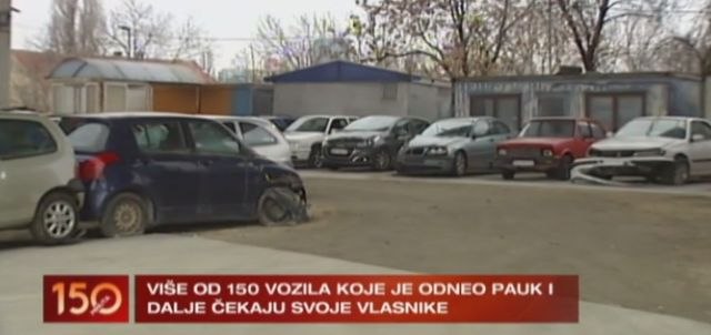 Na placevima "Parking servisa" leži zaboravljeno 150 automobila VIDEO