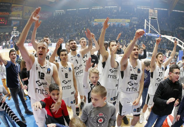 Partizan sjajnom energijom i odbranom do prve pobede u Top 16