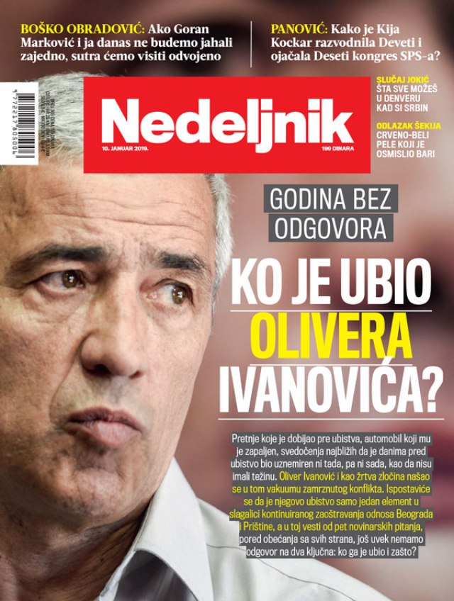 Godina bez odgovora: Ko je ubio Olivera Ivanoviæa?