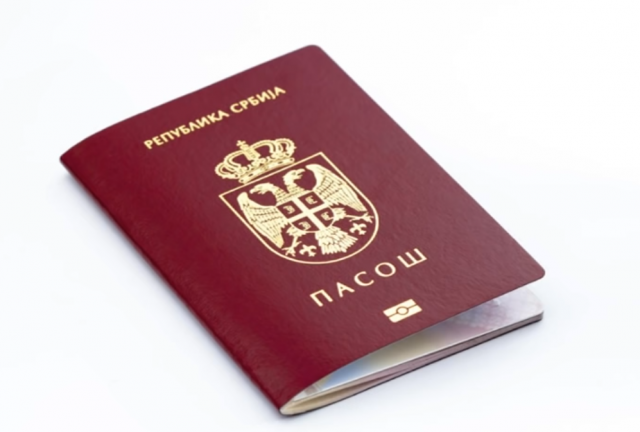 Gde je tačno srpski pasoš?