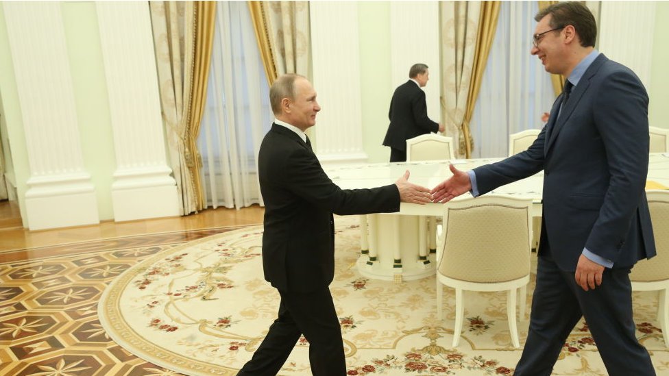 Putin èetvrti put meðu Srbima