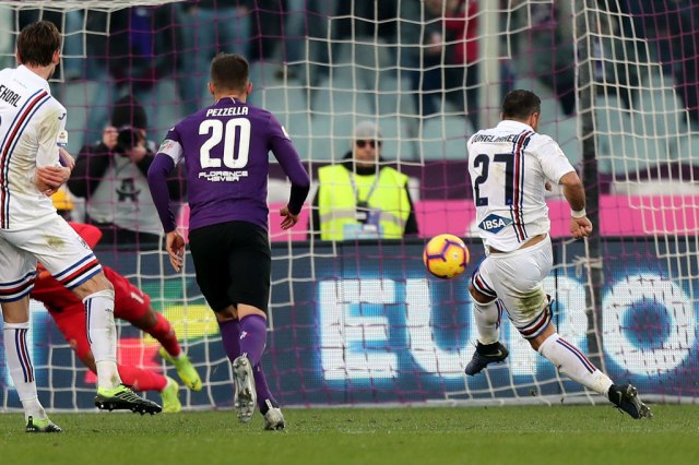 Fiorentina dva puta ispuštala voðstvo, pa jedva osvojila bod