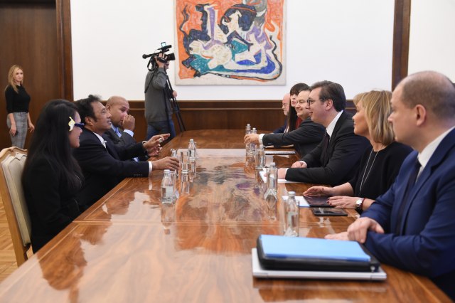 Vuèiæ zahvalio predsedniku Palaua na odluci o Kosovu