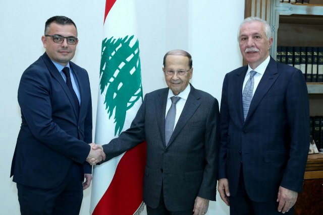 Agriculture minister meets with top Lebanese officials
