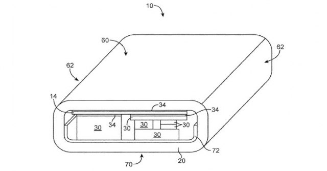 Predloženi spoljašnji izgled kućišta / Printscreen/Uspto.gov