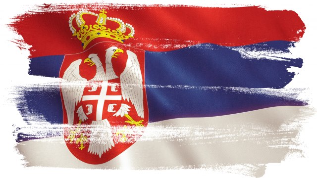 Kosovska Mitrovica: Pocepana zastava Srbije