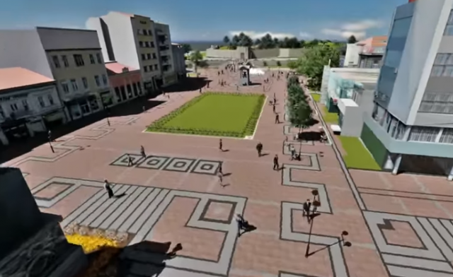 Rekonstrukcija centra Niša sredinom godine - ovako æe izgledati VIDEO