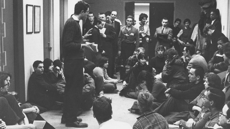 Sanders govori na Komitetu za rasnu jadnakost 1962. godine/University of Chicago Library