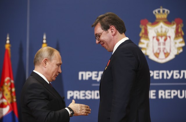 Vučić u pismu Putinu: Zadovoljstvo zbog napretka saradnje