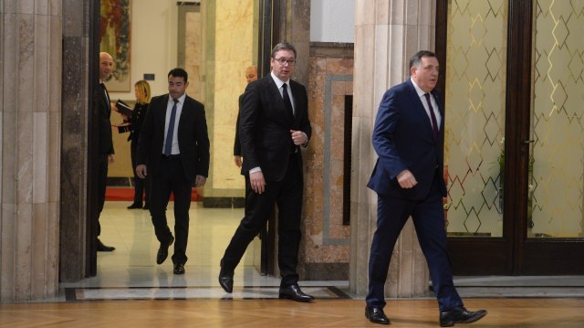 Sastanak Vučića i Dodika