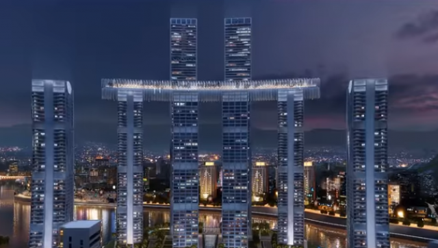 Megaprojekat sa neverovatnim "horizontalnim neboderom" pri kraju VIDEO
