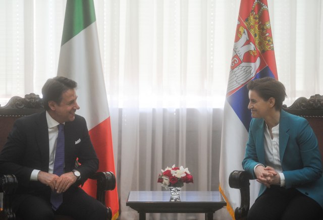 "Serbia grateful for Italy's unequivocal support"